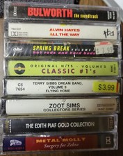 lot of 8 SEALED cassettes Hip Hop, Alt. Rock, Jazz, Comps  more