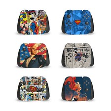SUPERMAN DC COMICS LOGOS AND COMIC BOOK VINYL SKIN FOR SWITCH JOY-CON CONTROLLER