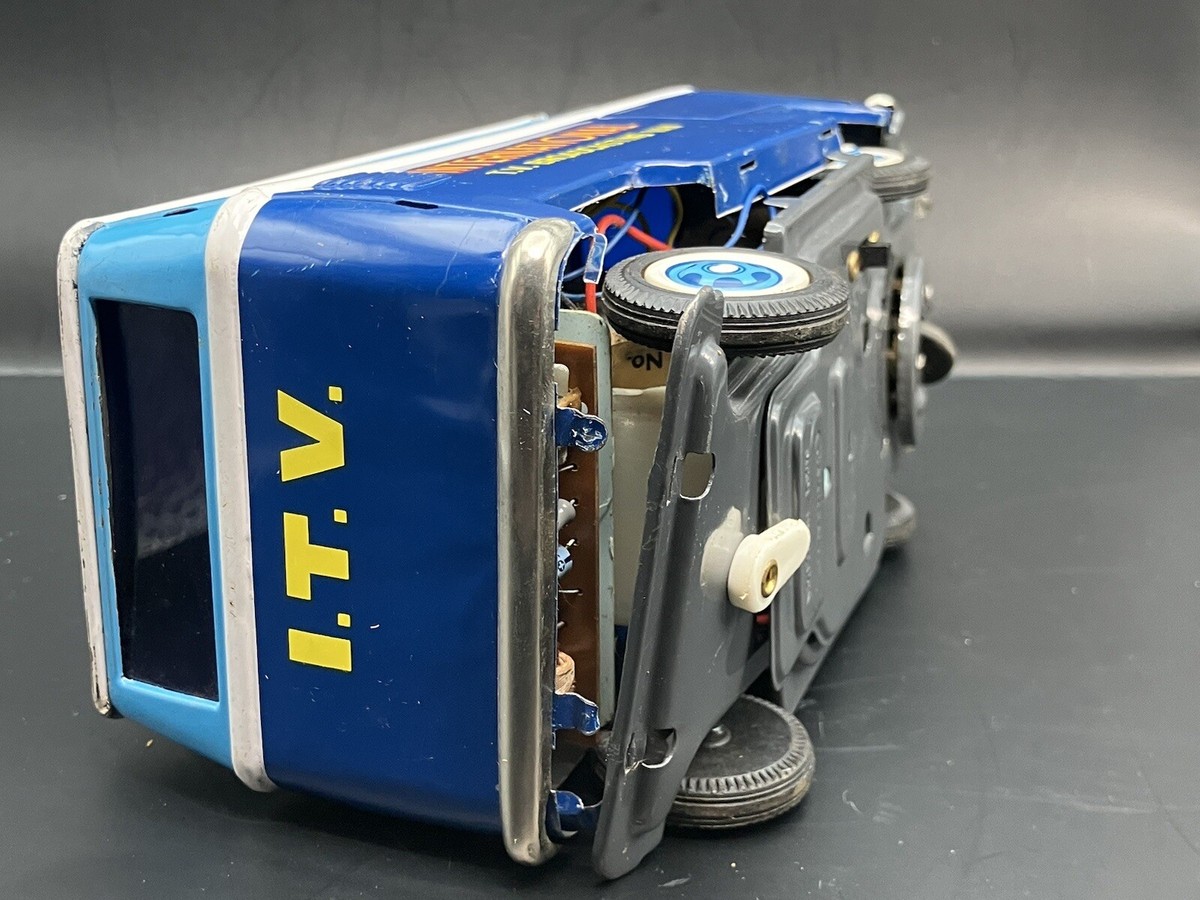 RARE Gakken RC Tin Roy Bus Volkswagen ITV. NON TESTÉ Années '60 Gakken RARE Gakken RC Tin Roy Bus Volkswagen ITV. NON TESTÉ Années '60 Gakken