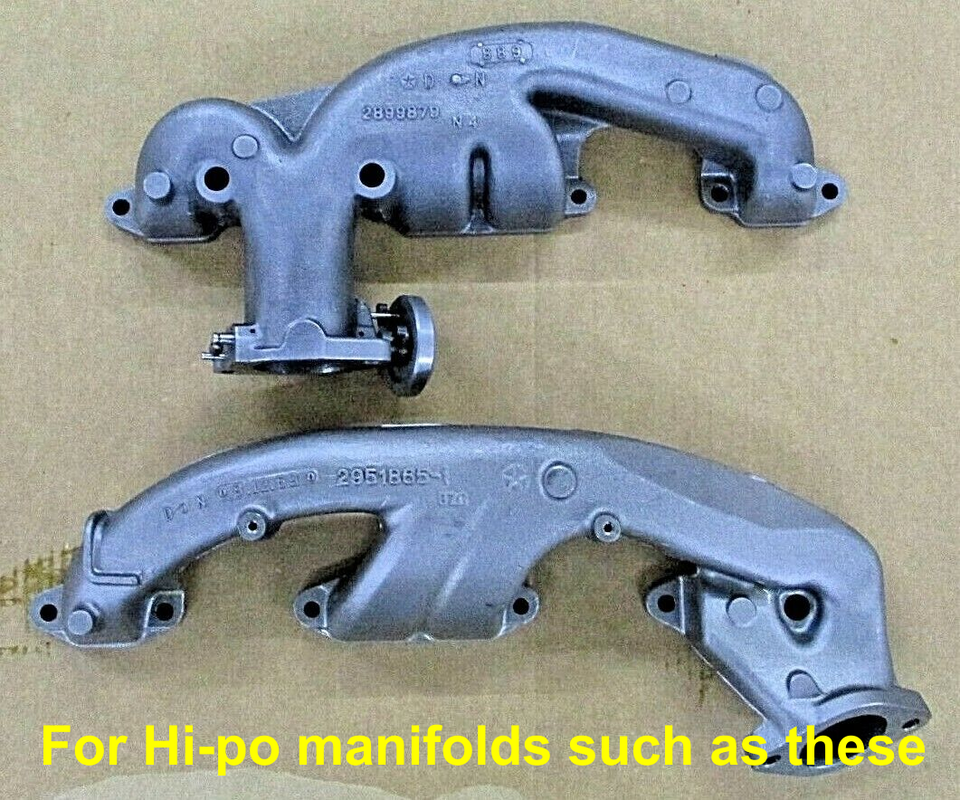 for MOPAR 383-400-440 Spark Plug Wire Set Hi-Po Manifolds Dodge ...