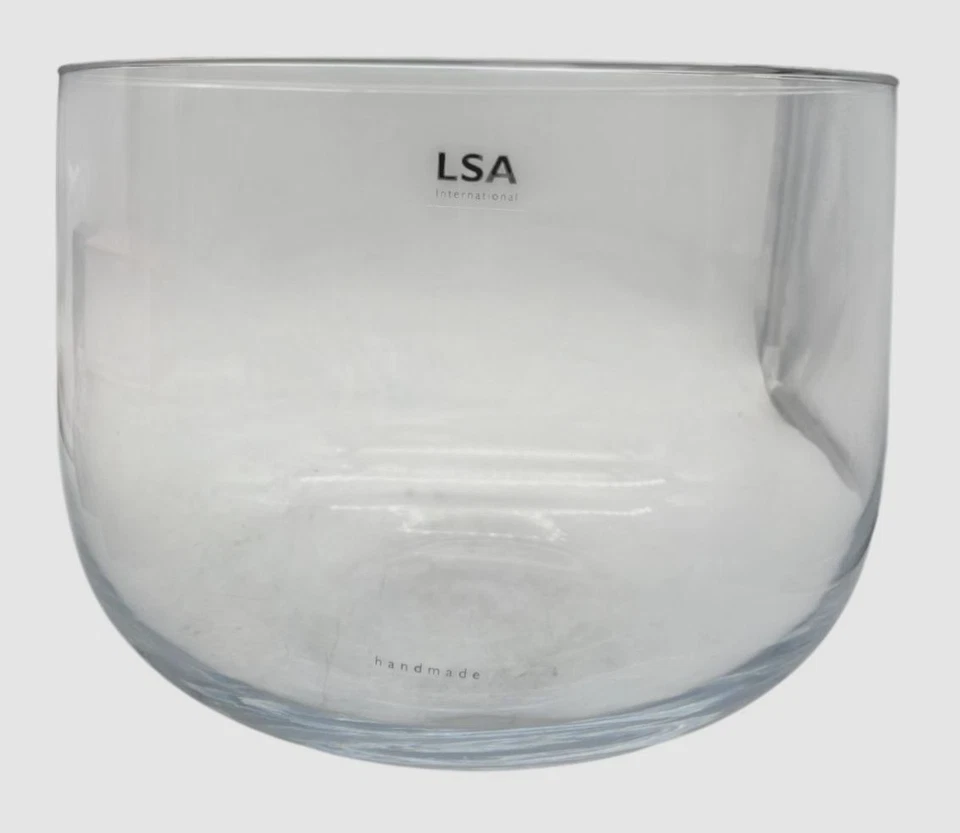 LSA International Clear Large Walnut Lid City Bowl Set - Image 2 of 4