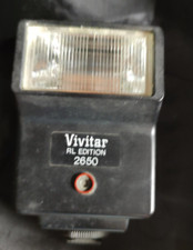 Vivitar 2650 RL Edition Dedicated Flash with Original Box and User's Manual