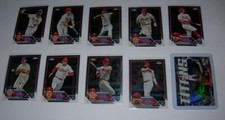 2023 TOPPS CHROME PHILADELPHIA PHILLIES TEAM LOT (10) NM
