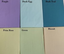 single box pleated base valance (under mattress) percale