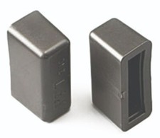 2 Pack Kit of Rubber End Caps for Cable Runway Ladder Rack