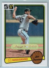 2017 DONRUSS '83 RETRO VARIATIONS ARTIST PROOF #RV28 MADISON BUMGARNER #2/10