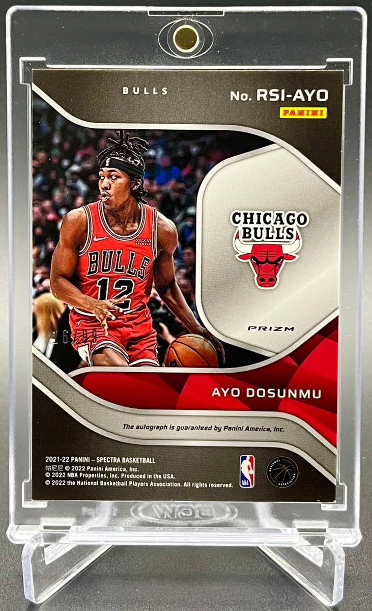 その他 ayo dosunwo sign card 2021-22 Ayo Dosunmu Auto /99 Spectra Radiant Signatures