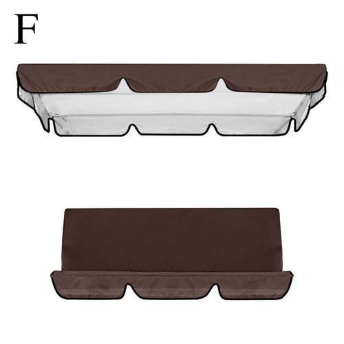 Garden Outdoor 3 Person Porch Swing Chair Bench Canopy Seat Ceiling Cover\ D5R7 - Bild 17 von 18
