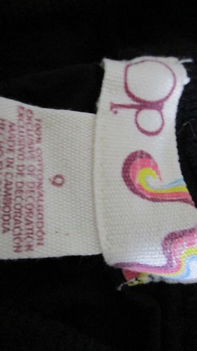 Pantalones cortos OP negros ~ para mujer talla 9 junior - Imagen 5 de 5