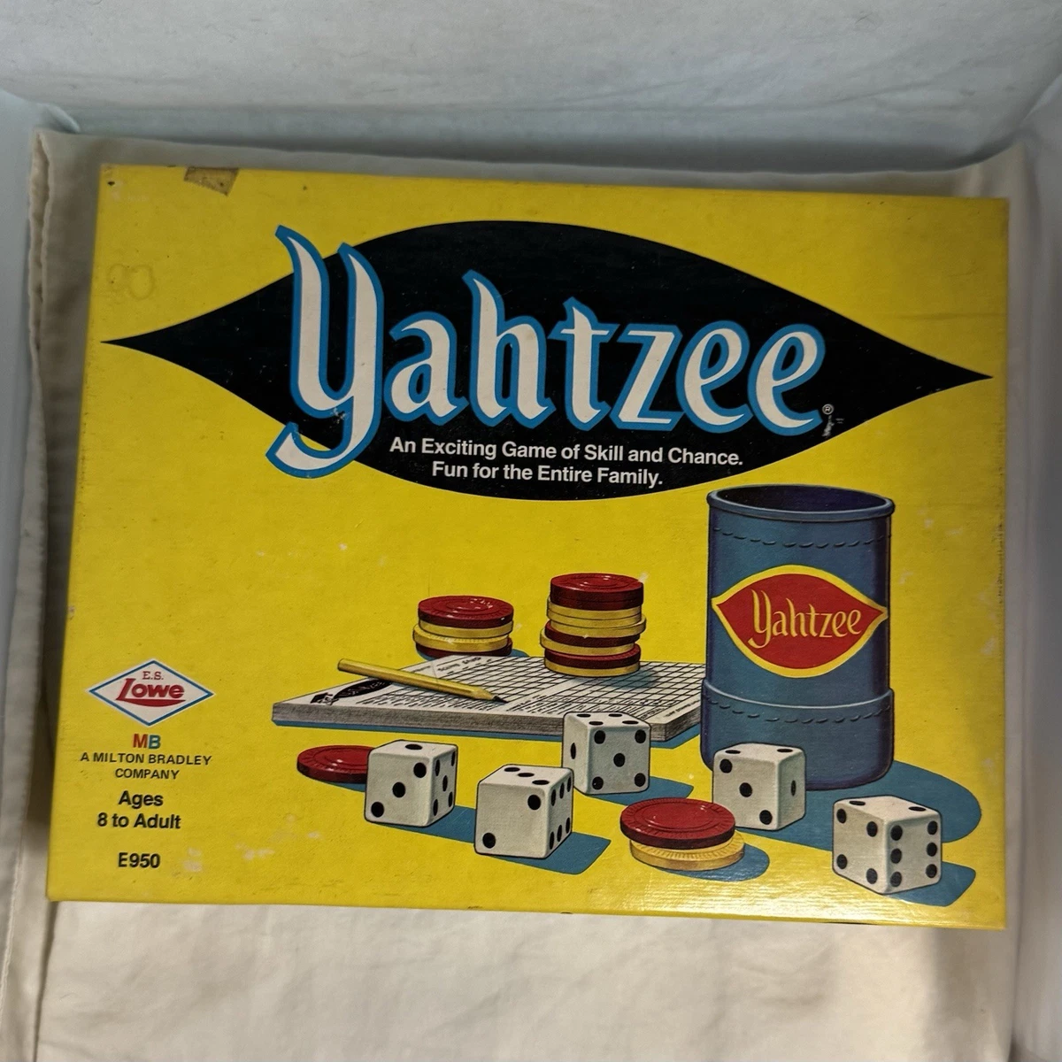 Yahtzee 1972 Vintage Manufacture Board & Traditional Games for