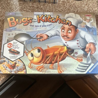 Ravensburger Bugs in the Kitchen Board Game HEXBUG nano Animals Theme