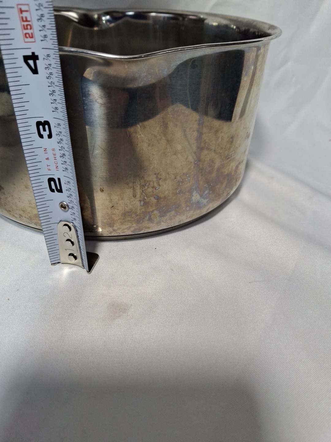 T-fal Cook & Strain Stainless Steel Cookware Pasta Sauce Pan  Lid, 3.2 Quart/2 L