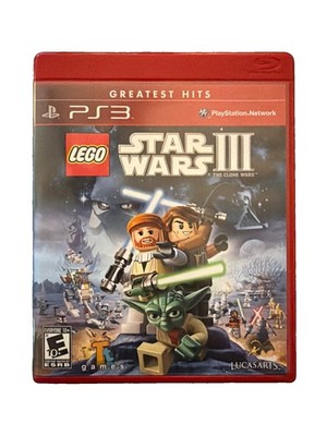 LEGO Star Wars III: The Clone Wars -- Greatest Hits (Sony PlayStation 3, 2012)