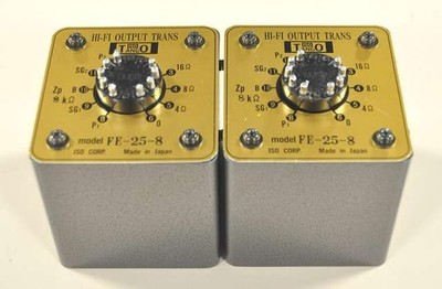 TANGO ISO FE-25-8 Hi-Fi Push-pull Output Transformers 25W/50Hz 8kΩ - 4 / 8 / 16Ω