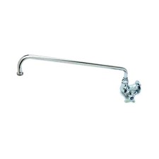T S Brass B-0212 Wall Mounted Faucet w/6" Swing Spout 1/2" IPS Female Inlet