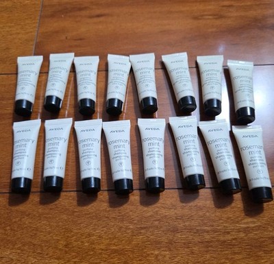 Lot of 16 AVEDA Rosemary Mint Purifying Shampoo & Conditioner Travel Size 10ml