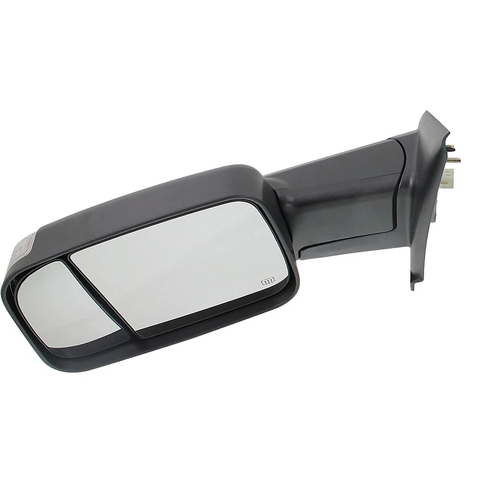 Tow Mirror Set For 2002 2009 Dodge Ram 1500 Left & Right Power Heat Blind Spot - Image 4 of 4