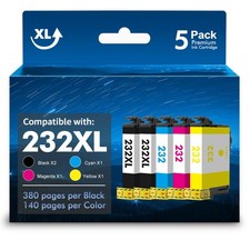 232XL Ink Cartridge compatible with Epson 232 XL WF-2950 WF-2930 XP-4205 XP-4200