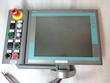 SIEMENS SIMATIC FLAT PANEL PRO 15" TOUCH SCREEN 6AV7861-5TB10-1AA0 w/ Extension