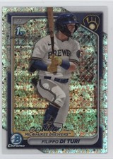 2024 Bowman Chrome Prospects Mini-Diamond Refractor Filippo Di Turi 0h29