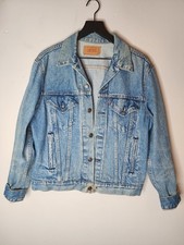 Vintage 80s Levis Denim Jacket 70506-0214 Size 42 Made In The USA