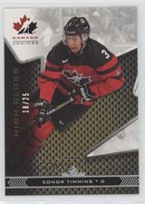 2018 Upper Deck Team Canada Juniors High Gloss 18/25 Conor Timmins #3 i9i