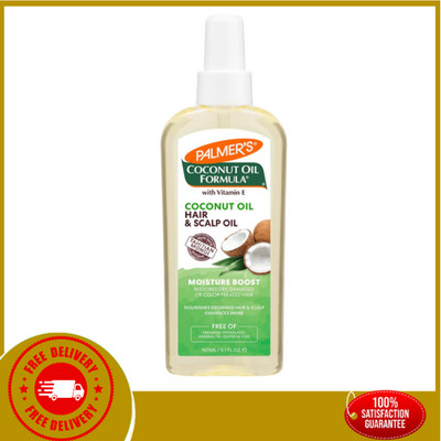 Palmer's Coconut Oil Moisture Boost, Restorative Hair and Scalp Oil Spray 5.1 Oz