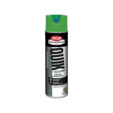 Krylon Industrial A03614007 Inverted Marking Paint, 17 Oz., Fluorescent Green,