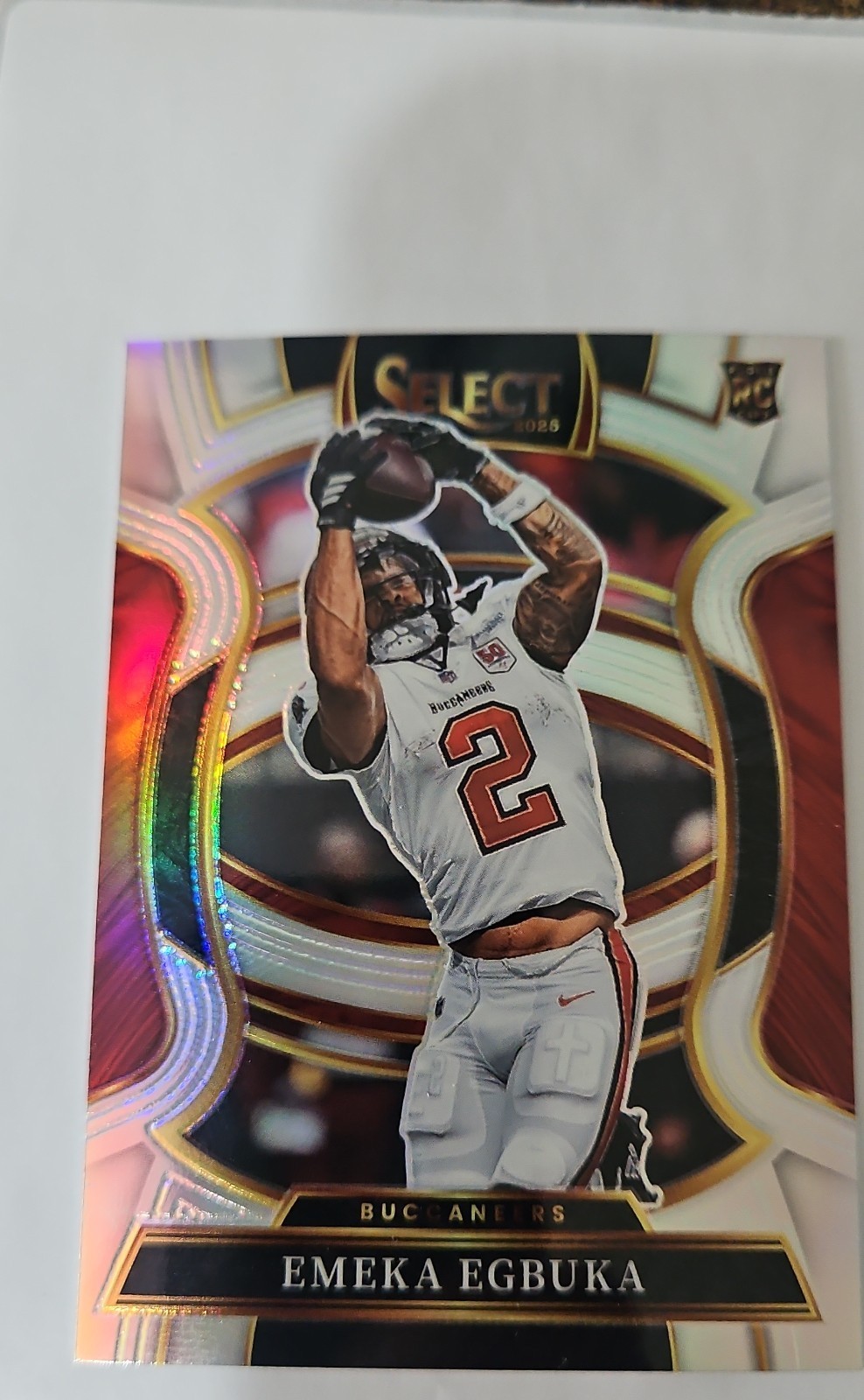 2025 Panini Select - Concourse Emeka Egbuka #37 Silver Prizm (RC)