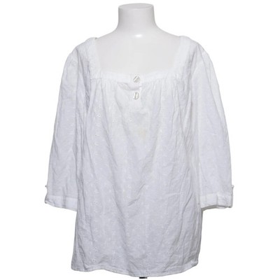 Just My Size, Bluse, Größe: XL, Weiß, Blumen, Damen #OB2