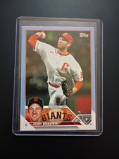 2023 Topps Update John Brennia #us157  (Fathers Day Blue) 14/50