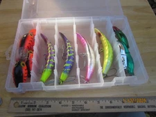 10 VTG SALMON LURES/PLUGS-4 K15 LUHR JENSEN KWIKFISH-3 MAGNUM WIGGLE WARTS+3 MOR