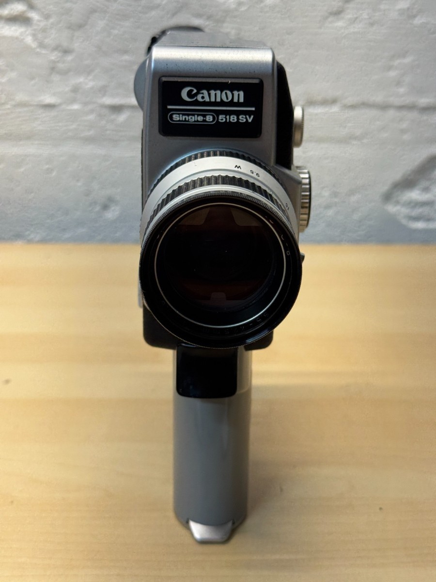 【ケース付】 キャノン Canon Single-8 518 SV 8mm Clean Canon Single 8 518 SV Auto Zoom 8mm Film Movie Camera (AK05