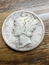 1924 MERCURY SILVER DIME Actual Coin Check My Store Out FREE SHIPPING
