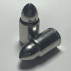 00G 9.5mm Stainless Steel Bullet Ear Plug Gauges Pair 11g Each — photo 4
