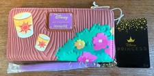 Loungefly Disney Tangled Rapunzel Exclusive Books Pascal Wristlet Wallet NEW