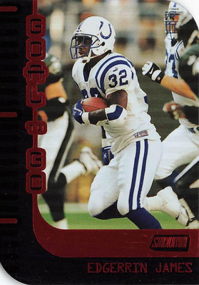 2000 Stadium Club #G4 Edgerrin James Goal to Go