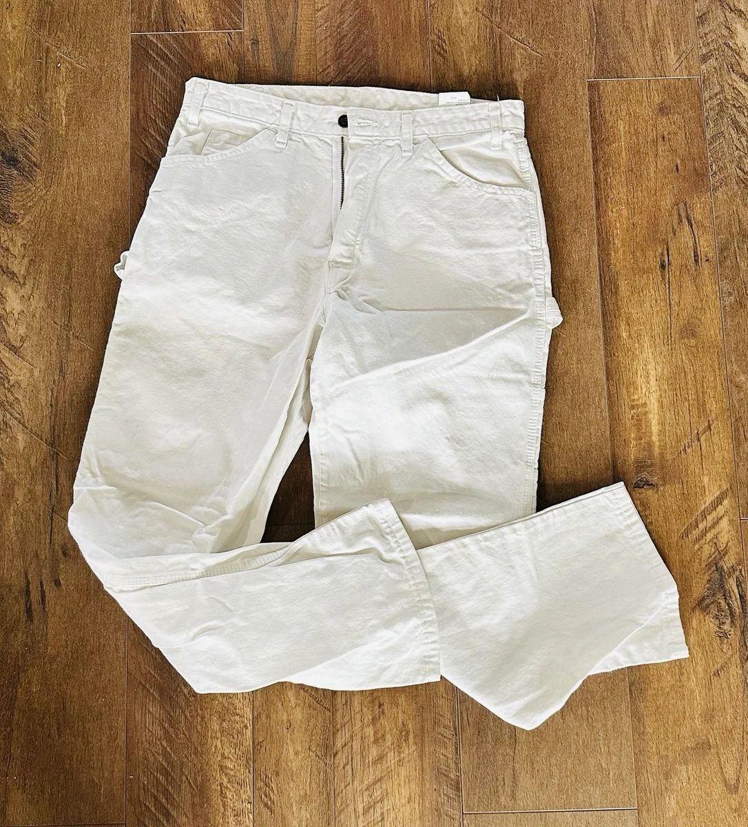 Dickies White Cotton Pants for Men for sale | eBay
