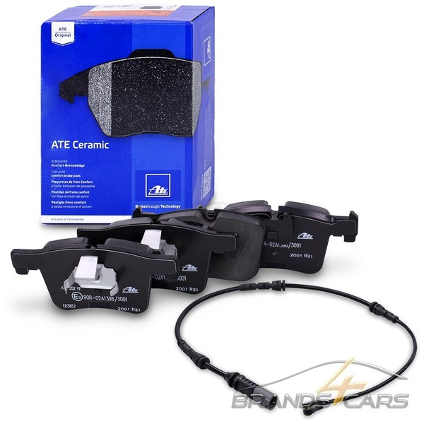 ATE Ceramic BremsbelÄGe+Kontakt Vorne FÜR BMW 1-ER F20 2-ER 3-ER F30 4-ER F32-image