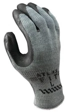 SHOWA BEST ATLAS 300B NATURAL BLACK RUBBER WORK GLOVES , VARIOUS SIZES, 1DOZEN