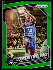 2025 Panini Prizm WNBA #69 Courtney Williams Green Prizms
