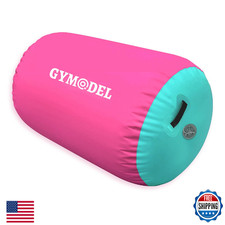 Gymodel Inflatable Gymnastics Air Barrel Tumbling Mat Backhandspring Training