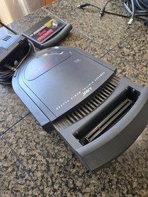 Atari Jaguar CD Game System Console w/ MemoryTrack Cartridge and Power Adapter