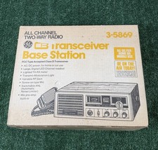 Vintage GE General Electric 3-5869a CB Radio 40 Channel PLL System BRAND NEW!!!