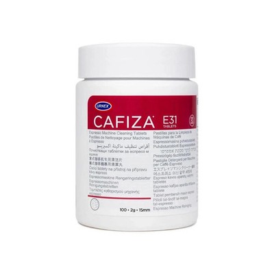 URNEX Cafiza E31   Reinigungstabletten für Kaffeemaschinen 200 g