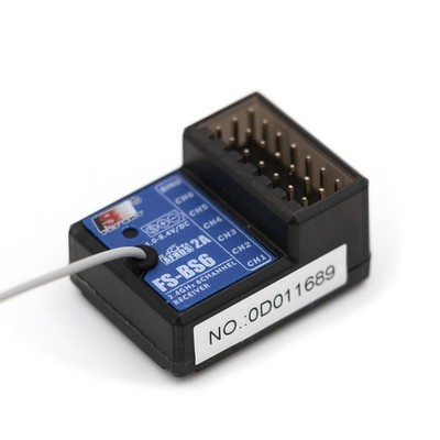 Flysky FS-BS6 6 Channels Receiver with Gyro Stabilization System for FS-GT5 R...