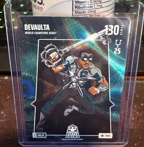 Bo Jackson Battle Arena World Champions Devaulta PHI-29 Steel Foil