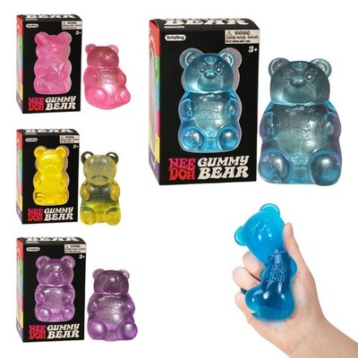 Cute Bear Maltose Dough Squeeze Toy Colorful Sensory Fidget Toy Stress Relief