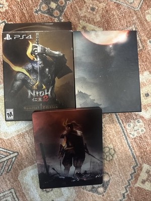 PS4 Nioh 2 Special Edition Game Steelbook Sony PlayStation 2019 Read