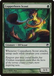 Copperhorn Scout - Scars of Mirrodin #116